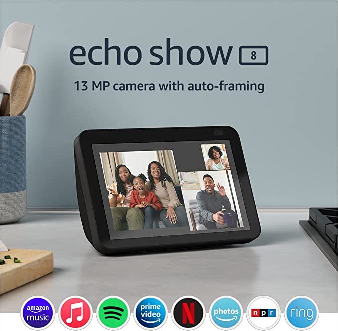 Amazon Echo Show 8 (2nd Gen, 2021 release) - MindHome